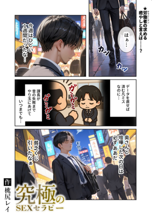 エロ漫画:究極のSEXセラピー 〜何でも望みを叶えてくれるHなセラピスト〜 第1話 hitomi サンプル画像