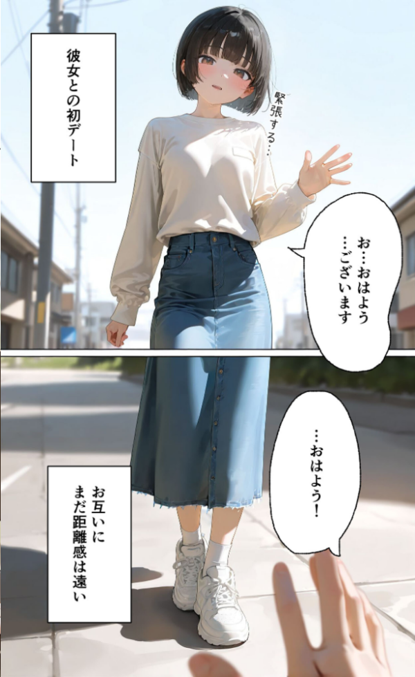 エロ漫画:【実話】彼女を俺の性癖に染める過程〜後輩●●がいいなりになるまで〜【第一章】 モザイク版 hitomi サンプル画像
