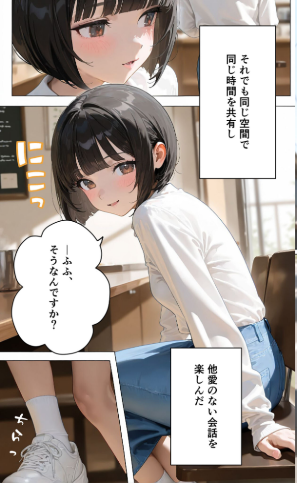 エロ漫画:【実話】彼女を俺の性癖に染める過程〜後輩●●がいいなりになるまで〜【第一章】 モザイク版 hitomi サンプル画像