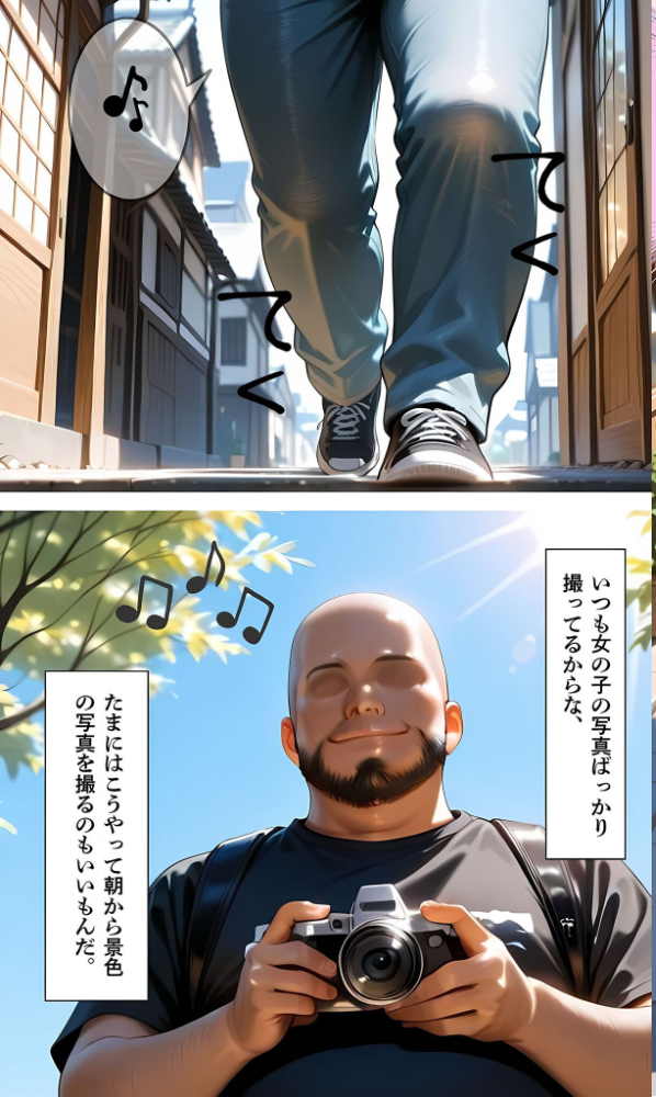 エロ漫画:【純朴巨乳美●●パイ●リ編】水着撮影会のはずが、いつのまにかおぢさんち〇ぽに沼る話3 モザイク版 hitomi サンプル画像