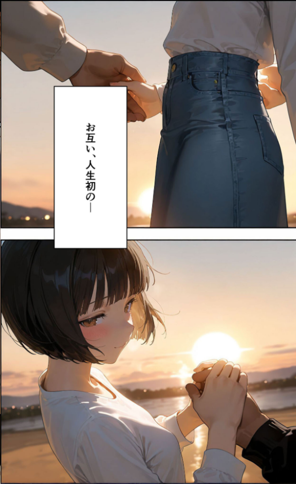 エロ漫画:【実話】彼女を俺の性癖に染める過程〜後輩●●がいいなりになるまで〜【第一章】 モザイク版 hitomi サンプル画像