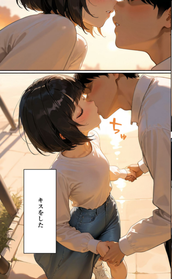 エロ漫画:【実話】彼女を俺の性癖に染める過程〜後輩●●がいいなりになるまで〜【第一章】 モザイク版 hitomi サンプル画像