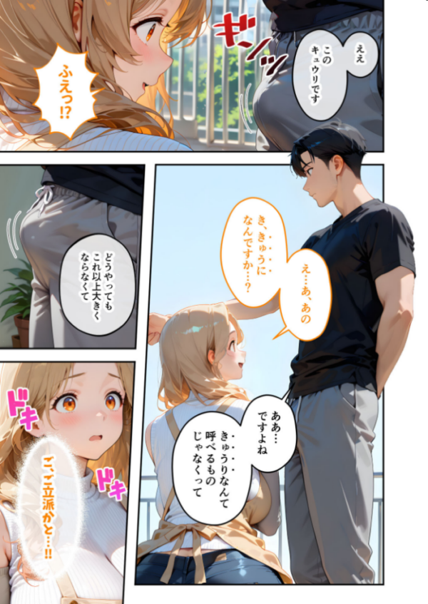 エロ漫画:家性婦の園田さんは竿の収穫までしてくれる 〜超乳・超尻持ちのド変態淑女〜 モザイク版 hitomi サンプル画像