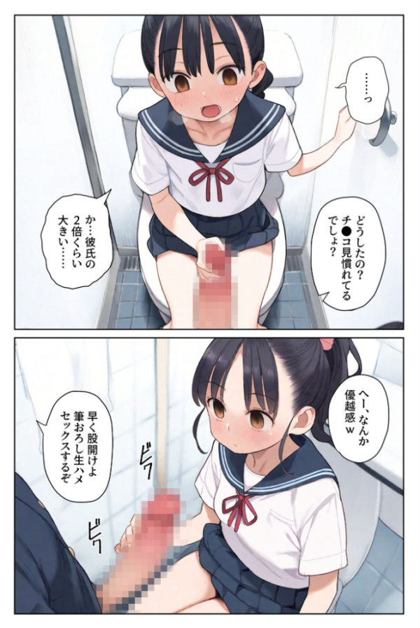 エロ漫画:片想いだった幼馴染を●●漬けにして寝取り●●●する。 モザイク版 hitomi サンプル画像