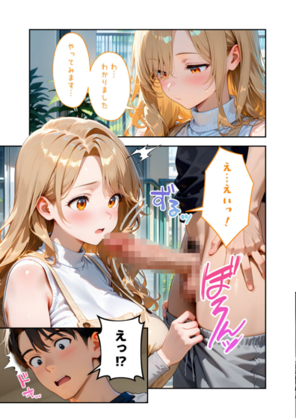 エロ漫画:家性婦の園田さんは竿の収穫までしてくれる 〜超乳・超尻持ちのド変態淑女〜 モザイク版 hitomi サンプル画像