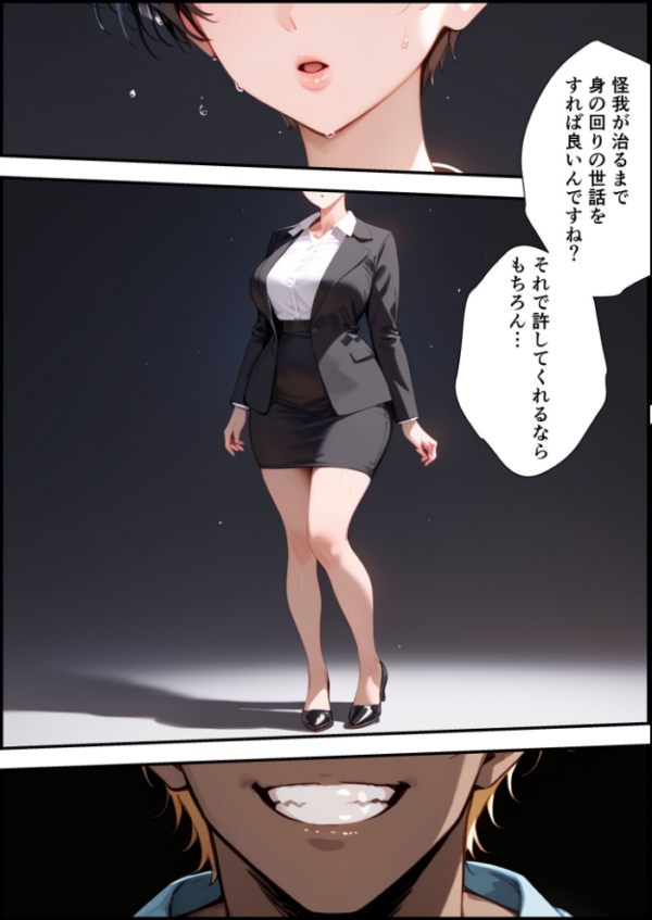 エロ漫画:【全2作収録】女手ひとつでボクを育ててくれた自慢の母がボクを守るためにいじめっ子の女になる話 1&2 モザイク版 hitomi サンプル画像