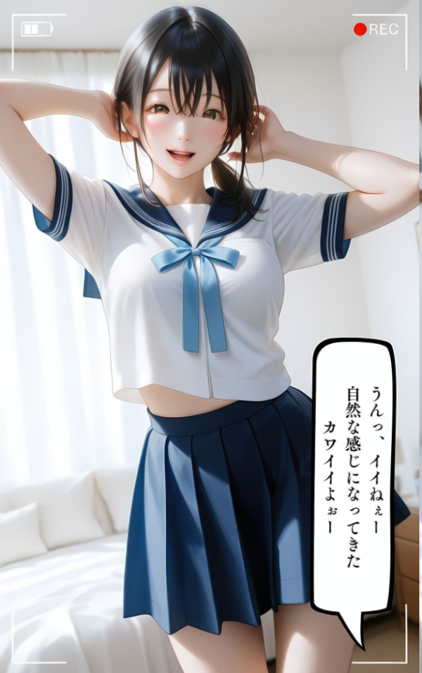 エロ漫画：水着撮影会のはずが、いつのまにかおぢさんち〇ぽに沼る話1 モザイク版   hitomi サンプル画像