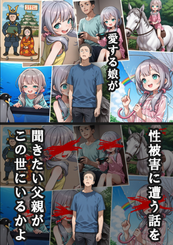 エロ漫画:娘の告白 モザイク版 hitomi サンプル画像