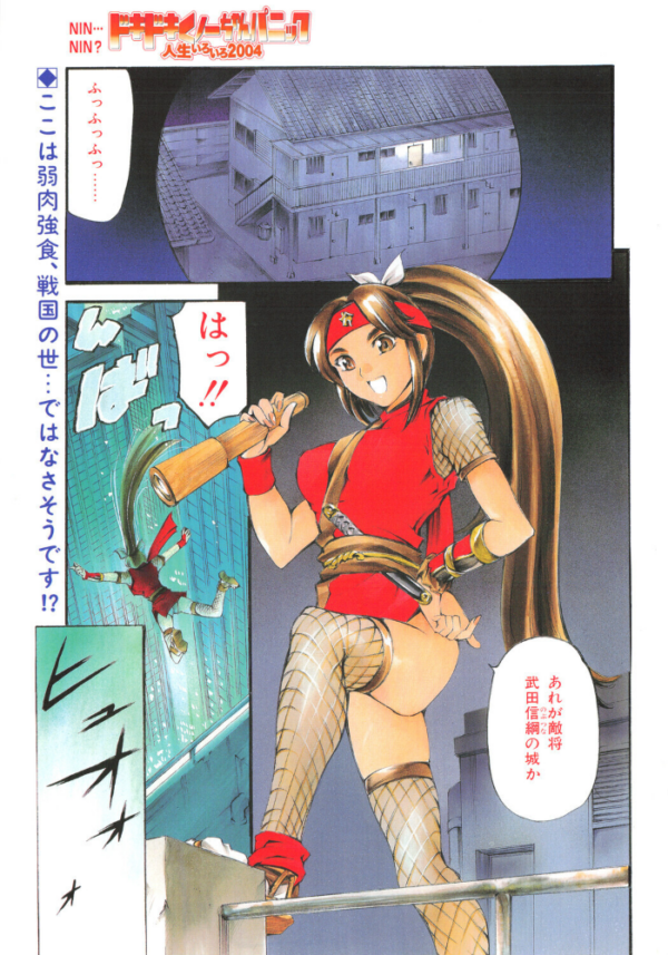 エロ漫画:ドキドキくノ一ちゃんパニック 人生いろいろ2004 hitomi サンプル画像