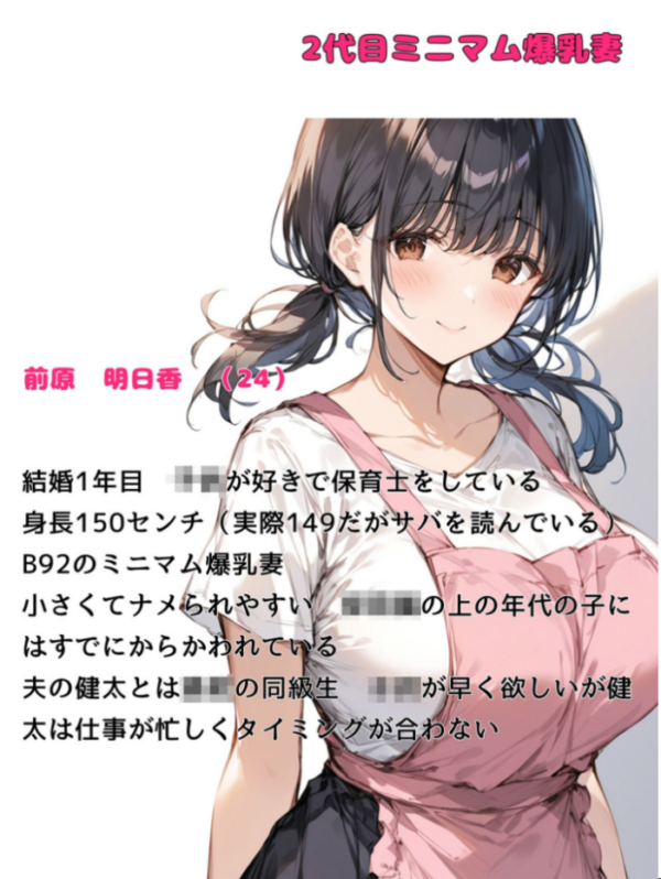 エロ漫画:ミニマム爆乳妻NTRホームステイ モザイク版 hitomi サンプル画像