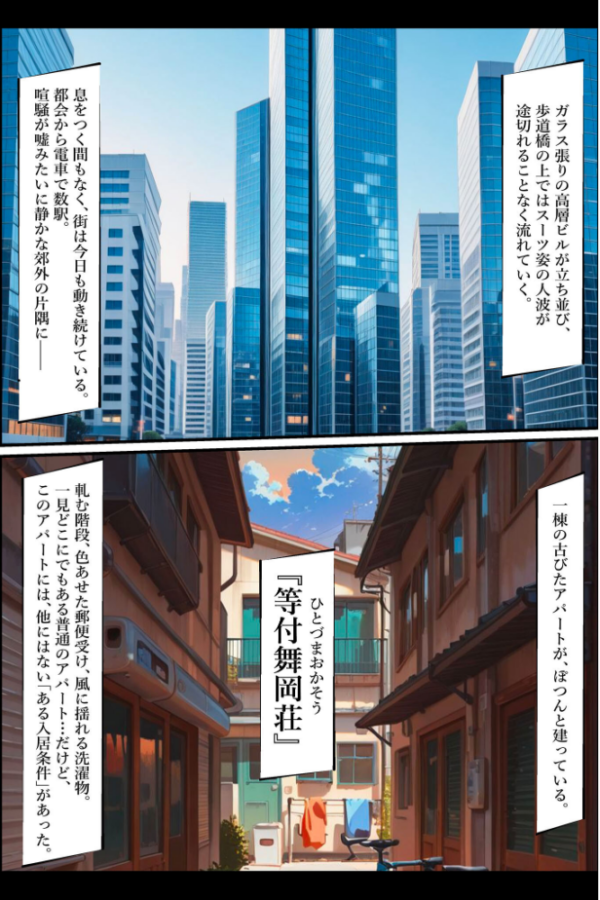 エロ漫画:人妻限定アパート 102号室 田島雪乃 〜大家のペットになった日編〜 モザイク版 hitomi サンプル画像