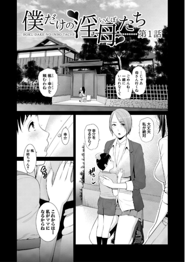 エロ漫画:僕だけの淫母たち【電子版特典付き】 hitomi サンプル画像