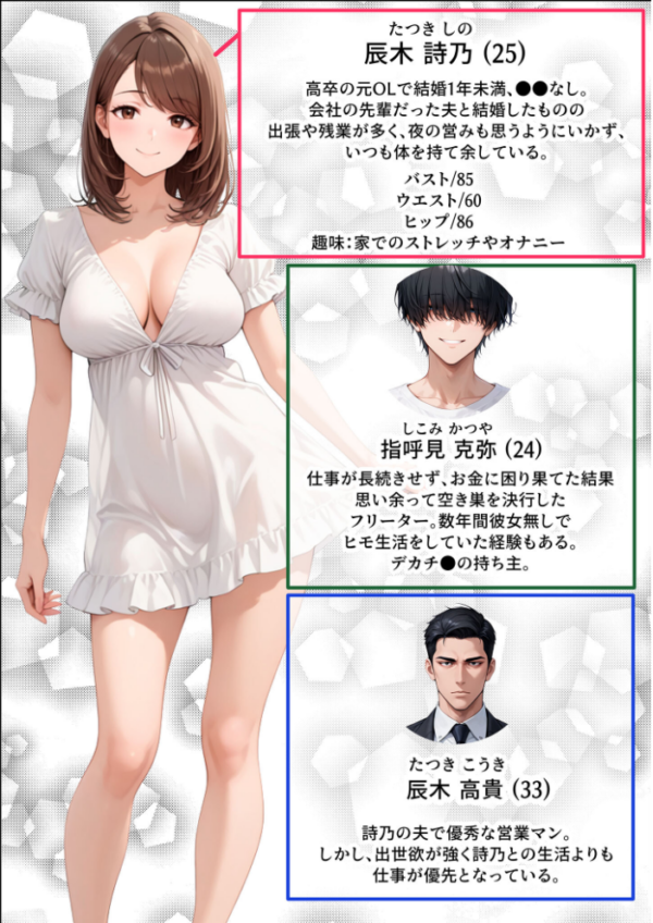 エロ漫画:ただ空き巣に入っただけのはずが欲求不満な人妻を堕とすことになった話〜盗んだのは物ではなく躰でした〜 モザイク版 hitomi サンプル画像