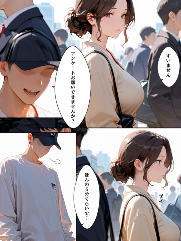 エロ漫画:ミニマム爆乳妻〜騙されてAV出演してしまいました〜 モザイク版 hitomi サンプル画像