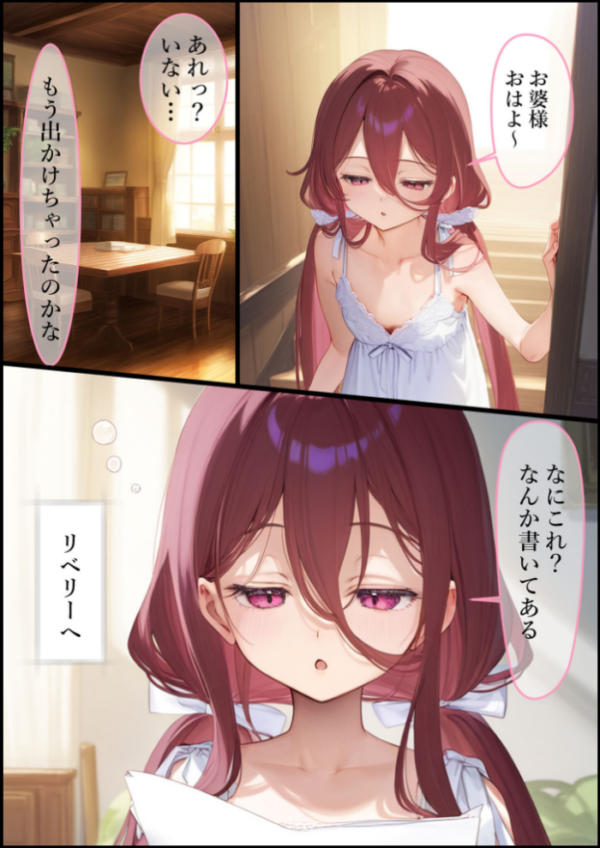 エロ漫画:魔女見習いリベリーのお使い モザイク版 hitomi サンプル画像