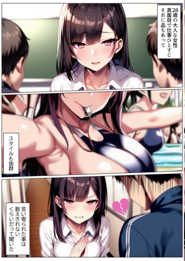 エロ漫画:彼女と付き合えた日が人生のピークだった件 モザイク版 hitomi サンプル画像