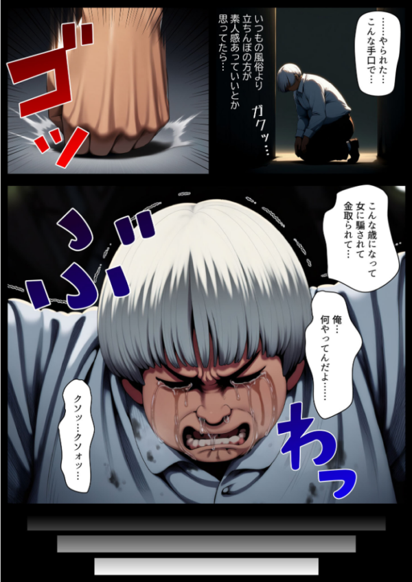 エロ漫画:立ちんぼ詐欺で1億稼いだ女 俺が最終回をプレゼントしてやった モザイク版 hitomi サンプル画像