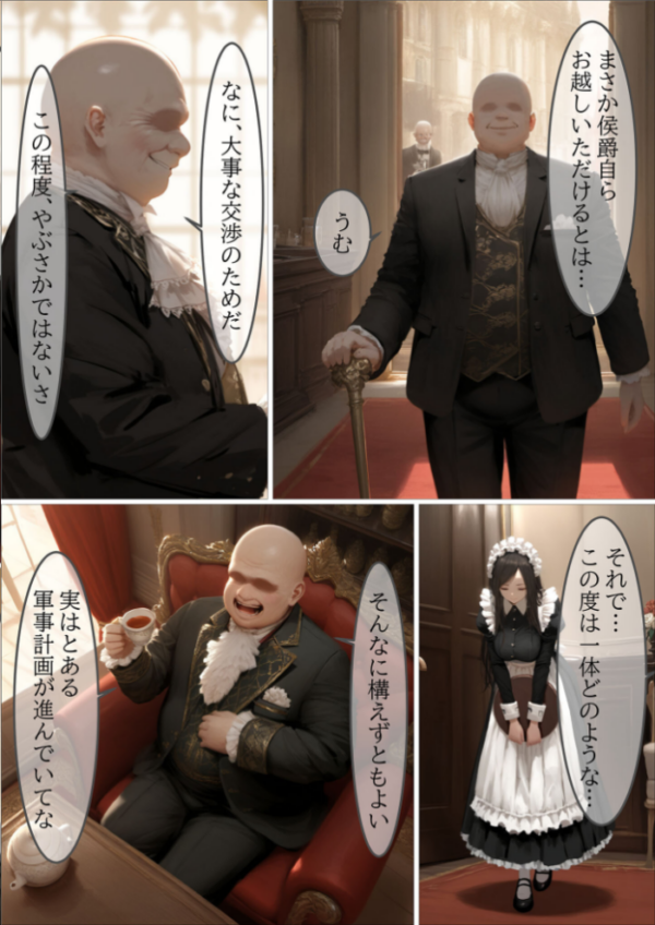 エロ漫画：貴族メイドが悪辣侯爵に堕とされるまで モザイク版   hitomi サンプル画像