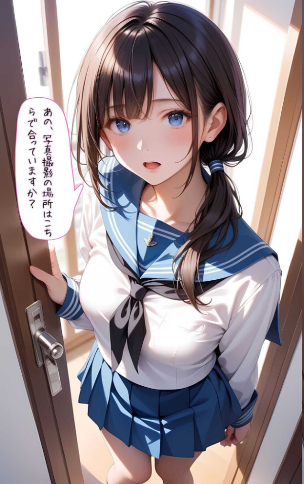 エロ漫画:【全5作収録】ぱんちら撮影会のはずが、いつのまにかおじさんち〇ぽに沼る話 セット版 モザイク版 hitomi サンプル画像