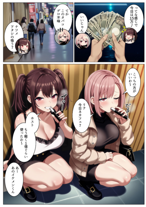 エロ漫画:立ちんぼ詐欺で1億稼いだ女 俺が最終回をプレゼントしてやった モザイク版 hitomi サンプル画像