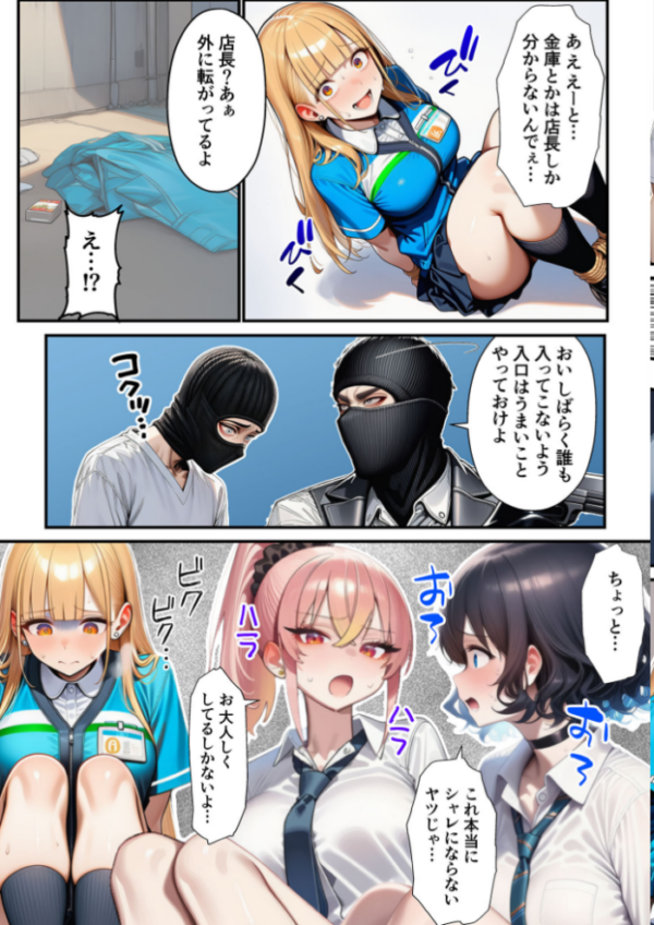 エロ漫画:人質ライブ配信 モザイク版 hitomi サンプル画像