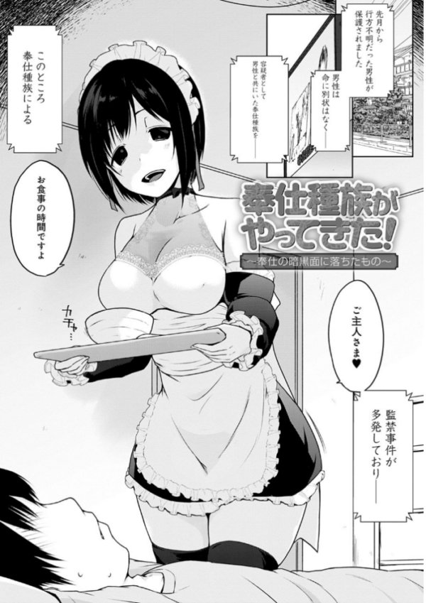 エロ漫画:奉仕種族がやってきた! hitomi サンプル画像