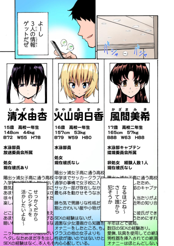 エロ漫画:セックススマートフォン〜ハーレム学園総集編〜【フルカラー版】 hitomi サンプル画像