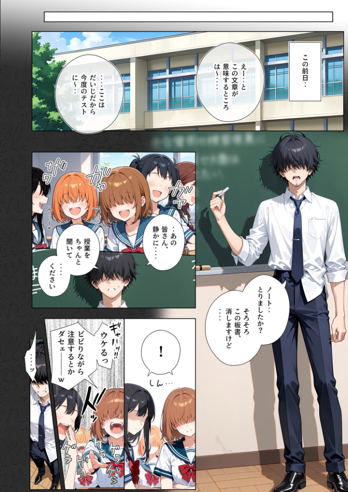 エロ漫画:セックスカースト逆転世界 〜貞操観念も美醜も逆転!冴えない俺は無双する〜(1) hitomi サンプル画像
