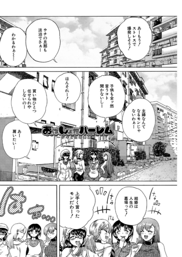 エロ漫画:おばしょたハーレム【1話立ち読み付き】 hitomi サンプル画像