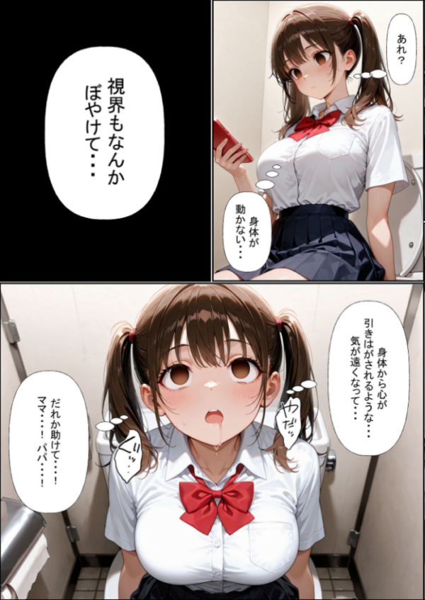 エロ漫画:一方的な人生交換〜陰キャブサメンから クラス一の美●●に人生乗り換え〜 モザイク版 hitomi サンプル画像