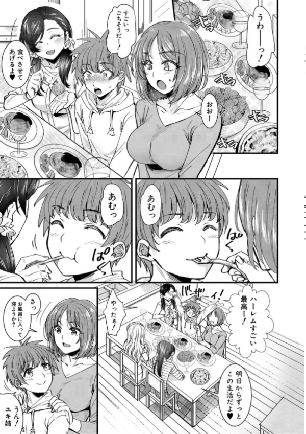 エロ漫画:四姉妹は弟とハーレムしたい!【電子版特典付き】 hitomi サンプル画像