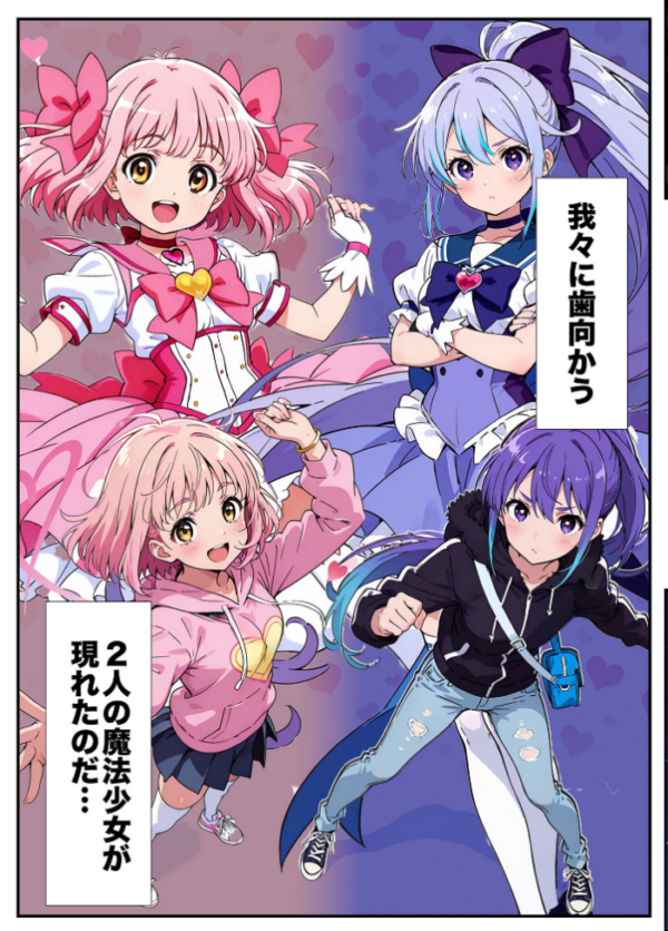 エロ漫画:AIが支配する世界で人類を裏切った俺は正義の魔法少女をドスケベ●●する モザイク版 hitomi サンプル画像