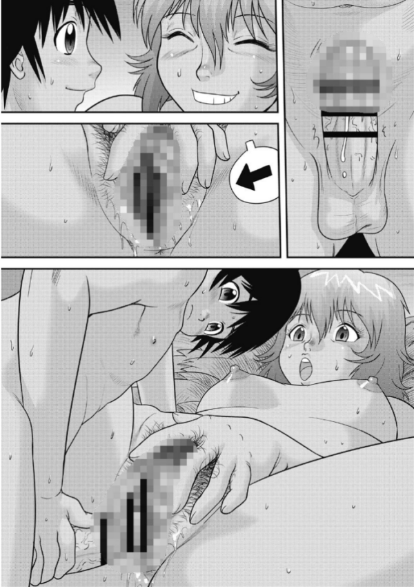 エロ漫画:童貞たちの解放ビーチSEX hitomi サンプル画像