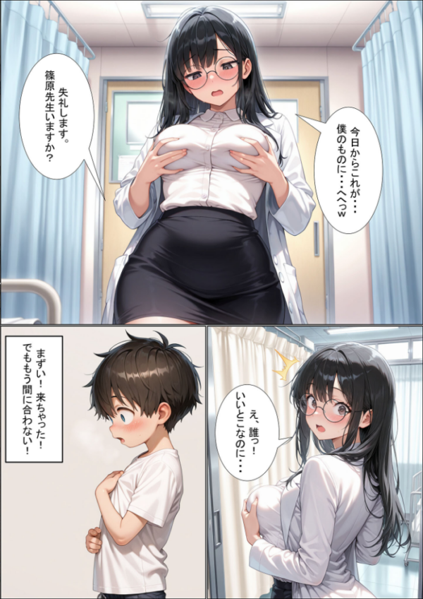 エロ漫画:今日からボクが保健室の●●(ハート) 〜純粋な恋心が歪んだ気持ちに変わる…〜 モザイク版 hitomi サンプル画像