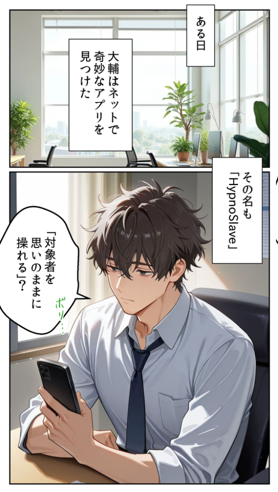 エロ漫画:●●アプリと人妻お局の淫らな堕落 〜社内一のエロい女を思いのままに〜 モザイク版 hitomi サンプル画像