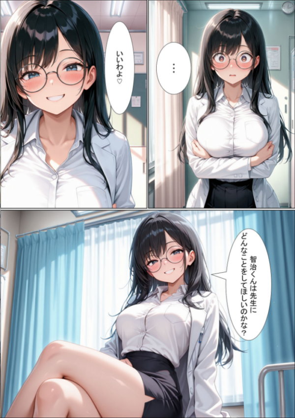 エロ漫画:今日からボクが保健室の●●(ハート) 〜純粋な恋心が歪んだ気持ちに変わる…〜 モザイク版 hitomi サンプル画像