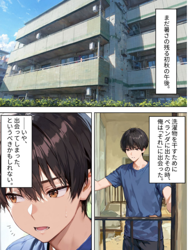 エロ漫画:隣の黒ギャル人妻は、寂しがり屋だった。 モザイク版 hitomi サンプル画像