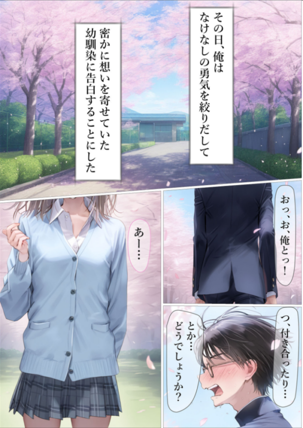 エロ漫画:幼馴染が無理やりSEXさせられてるとこに遭遇したら モザイク版 hitomi サンプル画像