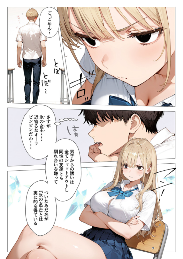 エロ漫画:クラスメイトと同棲性活!? 〜ノンデリギャルに侵された俺の聖域〜 hitomi サンプル画像