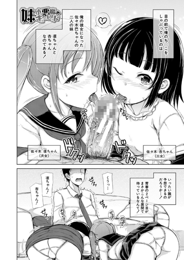 エロ漫画:姉妹ハーレム▽ぱらどっくす【1話立ち読み付き】 hitomi サンプル画像