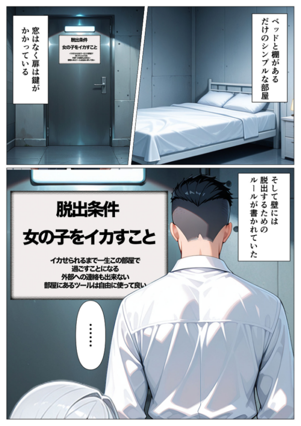 エロ漫画:教え子のダウナーギャルをイかせないと出られない部屋 モザイク版 hitomi サンプル画像