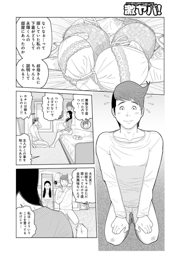 エロ漫画:叔母さん 出してもいい? 第2巻 hitomi サンプル画像