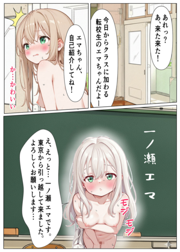 エロ漫画:S県H市裸クールビズ モザイク版 hitomi サンプル画像