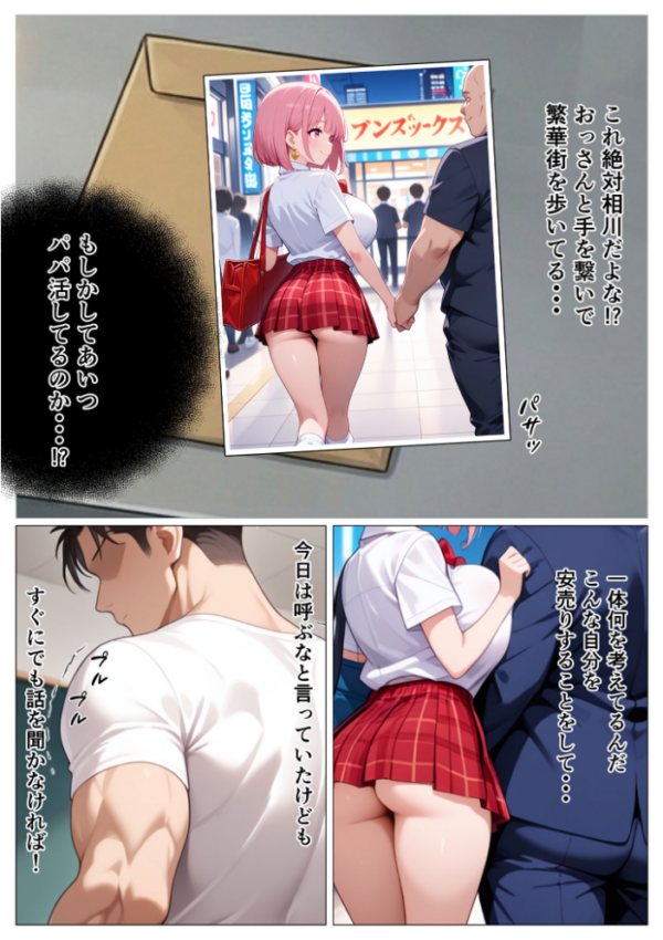 エロ漫画:指導部屋は問題児エロかわギャルとのイチャラブ部屋になりました モザイク版 hitomi サンプル画像