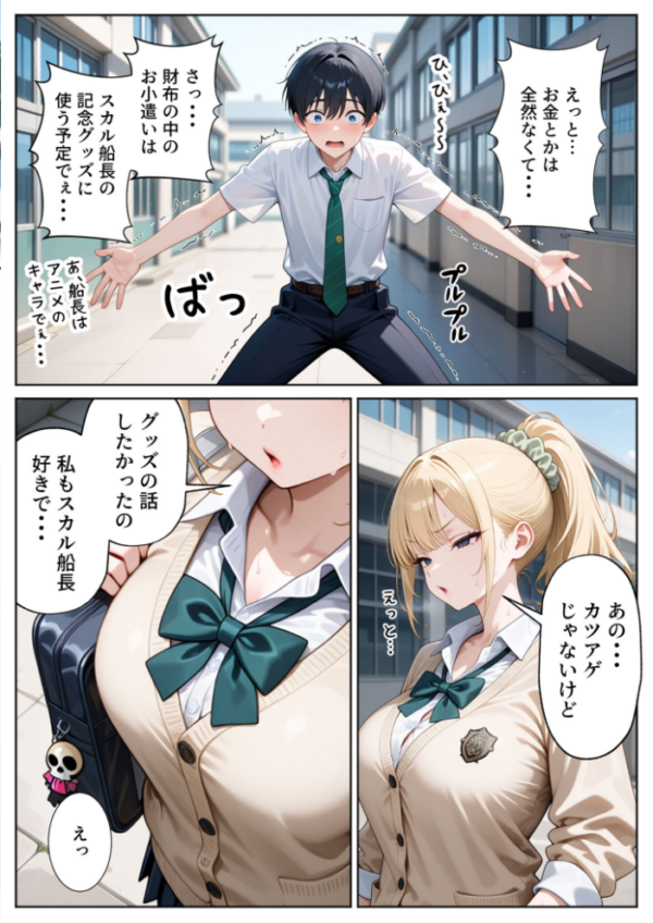 エロ漫画:一途な幼馴染ギャルの誘惑セックス モザイク版 hitomi サンプル画像