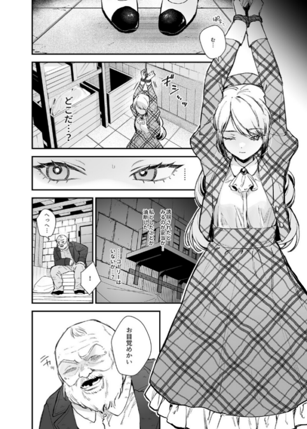 エロ漫画:生意気な貴族令嬢に媚薬吊り責めを(1) hitomi サンプル画像