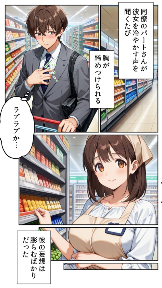 エロ漫画:●●を盛られた清楚な人妻パート(20)を寝取ったら禁断の関係が始まった話 モザイク版 hitomi サンプル画像