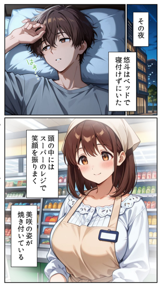エロ漫画:●●を盛られた清楚な人妻パート(20)を寝取ったら禁断の関係が始まった話 モザイク版 hitomi サンプル画像