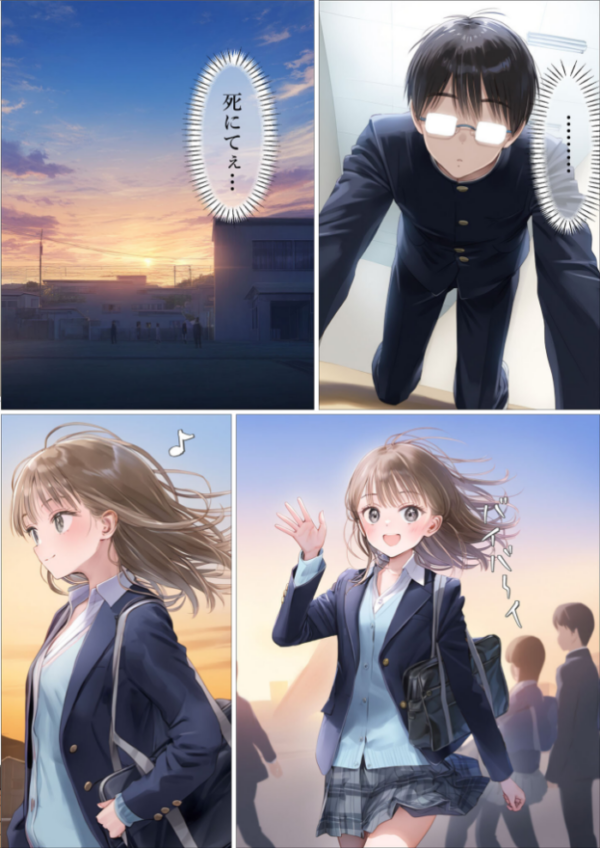 エロ漫画:幼馴染が無理やりSEXさせられてるとこに遭遇したら モザイク版 hitomi サンプル画像