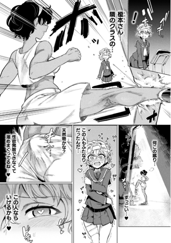 エロ漫画:サキュバスちゃんと邪悪なふたなり元カノ軍団【電子書籍限定版イラストラフ集&解説付き】 hitomi サンプル画像